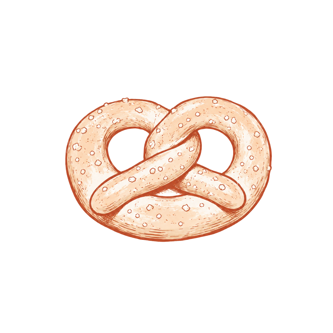 Pretzel illustration