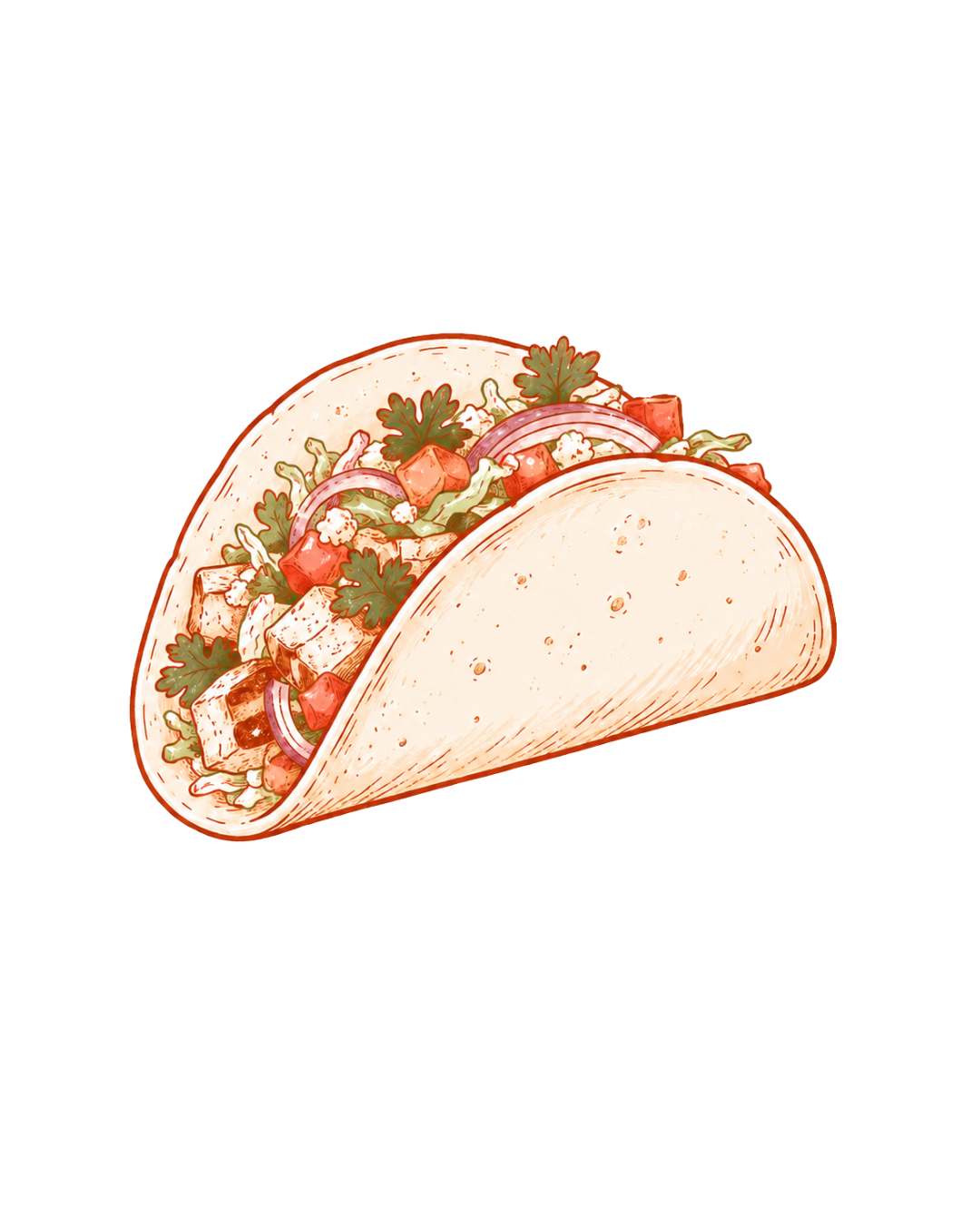 Taco illustration